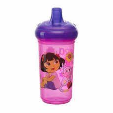 먼치킨 도라 스필-프루프 빨대컵 266ml, 혼합 색상, 1개