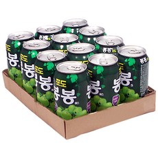 해태htb 포도봉봉, 340ml, 12개