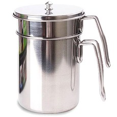 CLASS 不鏽鋼廚餘垃圾桶 1.5L, 單一顏色, 1 個