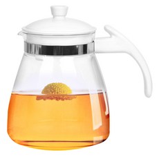 SIMAX 可直火加熱耐熱玻璃茶壺 白色, 1.6L, 1組