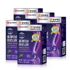 더순수렛츠미 플래티넘 아로니아 정제, 30정, 5개
