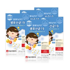 더순수렛츠미 플래티넘 키즈 생유산균19, 5개입, 30정