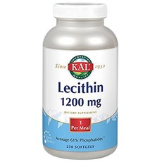 Kal 레시틴 1200mg 소프트젤, 1개, 250정