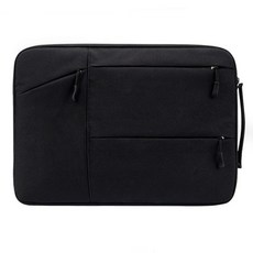 플럭스 업홀더 노트북 파우치 가방 딥 블랙, 1개