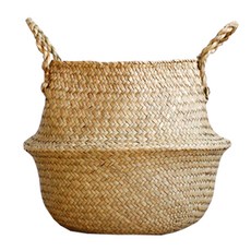 Living Duo 可折疊自然海藻籃 L, 象牙白, 1組