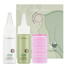 NATURE REPUBLIC 草本造型劉海卷燙髮套組, 1個