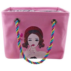 Withgift粉色少女沐浴包, 1個, 粉色