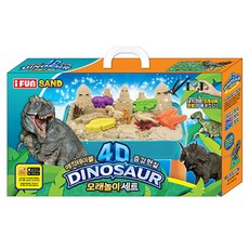 I Fun Sand魔法桌4D增強現實恐龍沙子遊戲組, 2kg, 1個, 混色