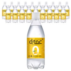 동원에프엔비 디톡 과일 스파클링 레몬, 500ml, 20개