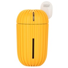 IKON LED 仙人掌 USB 迷你加濕器, IKON PLUS 2001 (黃色)