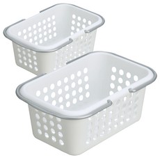 이노마타 목욕 바구니 4495 화이트, 2개입