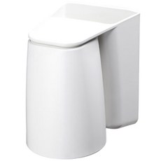 칫솔꽂이 자석 양치컵, 화이트, 1개