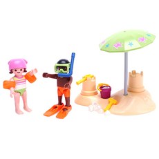 playmobil 摩比人 沙灘兒童人偶 9085, 1個