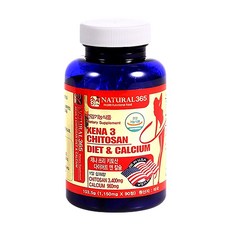 Xena 3殼聚醣鈣保健食品, 90片, 1個