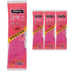 코멕스 센스 고무장갑, 4개, 4개, 중(M)