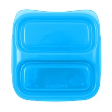 굿빈 New 스몰밀 1단 도시락, 블루, 1개