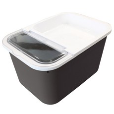 KAZT 現代米桶 10kg, 灰色, 1個