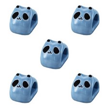이시마루토게이 하사미 토게이 판다나노다 판다 젓가락 받침 5입세트, 블루, 5개