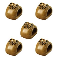 이시마루토게이 하사미 토게이 판다나노다 개 젓가락 받침 5입세트, 혼합 색상, 5개