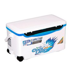 바낙스 와이드형 바퀴 쿨러 CO218735LWH, 화이트, 35L