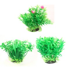 오션 그린18 종합 수초 조화 3p, 혼합 색상, 1세트