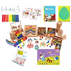 Gabe 家庭天使 Gabe 13 種經驗數學進階+5 個組件套組, 混色