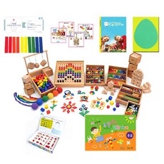 GabeFamily 天使Gabe 13種體驗數學 中級+組合5件組, 混色