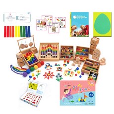 GabeFamily 天使Gabe 13種體驗數學 初級+組合5種組, 混色