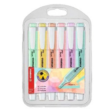 스타빌로 스윙쿨 파스텔 형광펜 6색 세트, 113, 116, 126, 129, 144, 155, 1세트