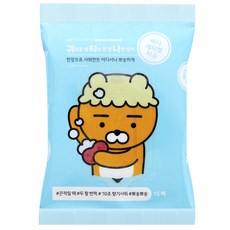 귀티나 바디 에티켓 티슈 15p, 55g, 1개