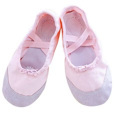 happyballet 女童用半皮芭蕾舞鞋 綁帶款