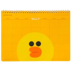 라인프렌즈 먼슬리 플래너 만년형, 샐리