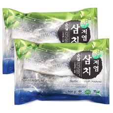 앤쿡 청매실 순살 저염 삼치 필렛 (냉동), 500g, 2개