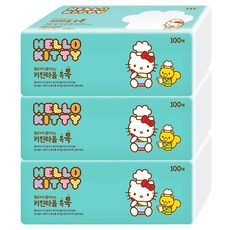 ITC 3層式抽取式面紙 100抽, 3包, 1組