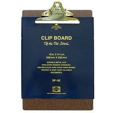 HIGHTIDE penco 復古風格文件板 A4, 金色, 1個