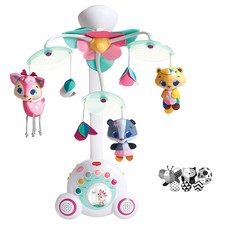 TinyLove 優質床邊音樂鈴 Meadow Days TL+可更換黑白玩偶, 混色