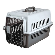 블럭마트 애완동물 이동장 하드캐리어, 블랙, 1개