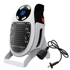 NIKKO 插入式電暖器迷你熱風機桌面, WH-F100WNK, 單色