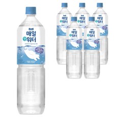 매일유업 매일 첫 유아 워터 1.5L, 6개입
