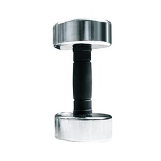 EGOJIN 鍍鉻啞鈴, 9公斤, 1個