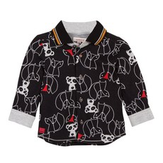 까띠미니 아동용 동물 그래픽 프린트 저지 니트 셔츠