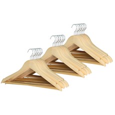 KAZT 木製衣架, 30個, 單色