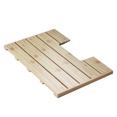 iHome 多用途防滑浴室踏板 62 x 42 x 2.6 cm, 木質, 1個