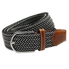 니꼴레닉 패션 남여 골프 엘라스틱 밴딩 벨트, 103블랙, 1개