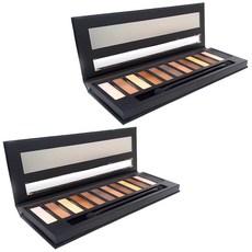 CARACOSA The Nudes 12色眼影盤, 12色(棕色), 2入