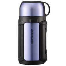LocknLock 樂扣樂扣 New Giant系列保溫瓶, 金屬藍, 1200ml, 1個