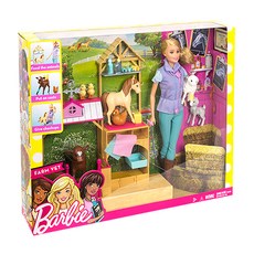 Barbie 獸醫造型芭比娃娃組, 混色