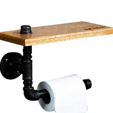 In Pipe 木管架子衛生紙架JSN900, 橡膠樹古董, 1個