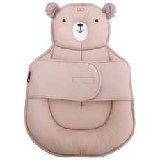 베베누보 허그베이비 뒤집기방지 쿠션, 밀크티