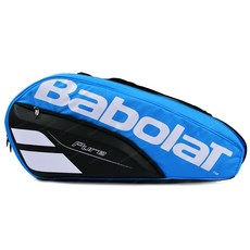[바볼랏 퓨어12 배드민턴/테니스라켓3단가방], 751169-136(블루), 1개
